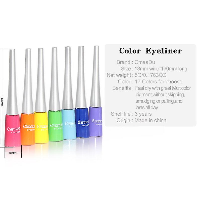 Color Eyeliner Eyeliner Cool Black Liquid Easy To Dry Not Easy To Smudge