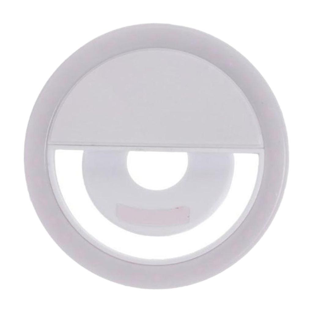 36 LED Selfie Ring Light Rechargeable Brightness Adjustable Photo Light