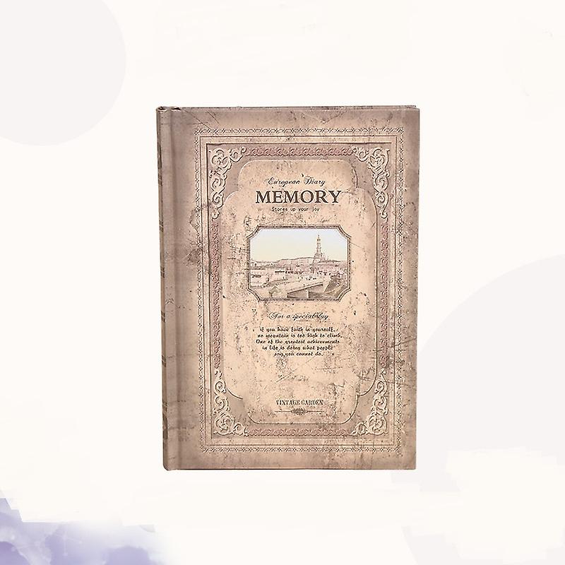 A5 Cover Retro Password Diary Combination Journal Diary Students Office Notebook Notepad