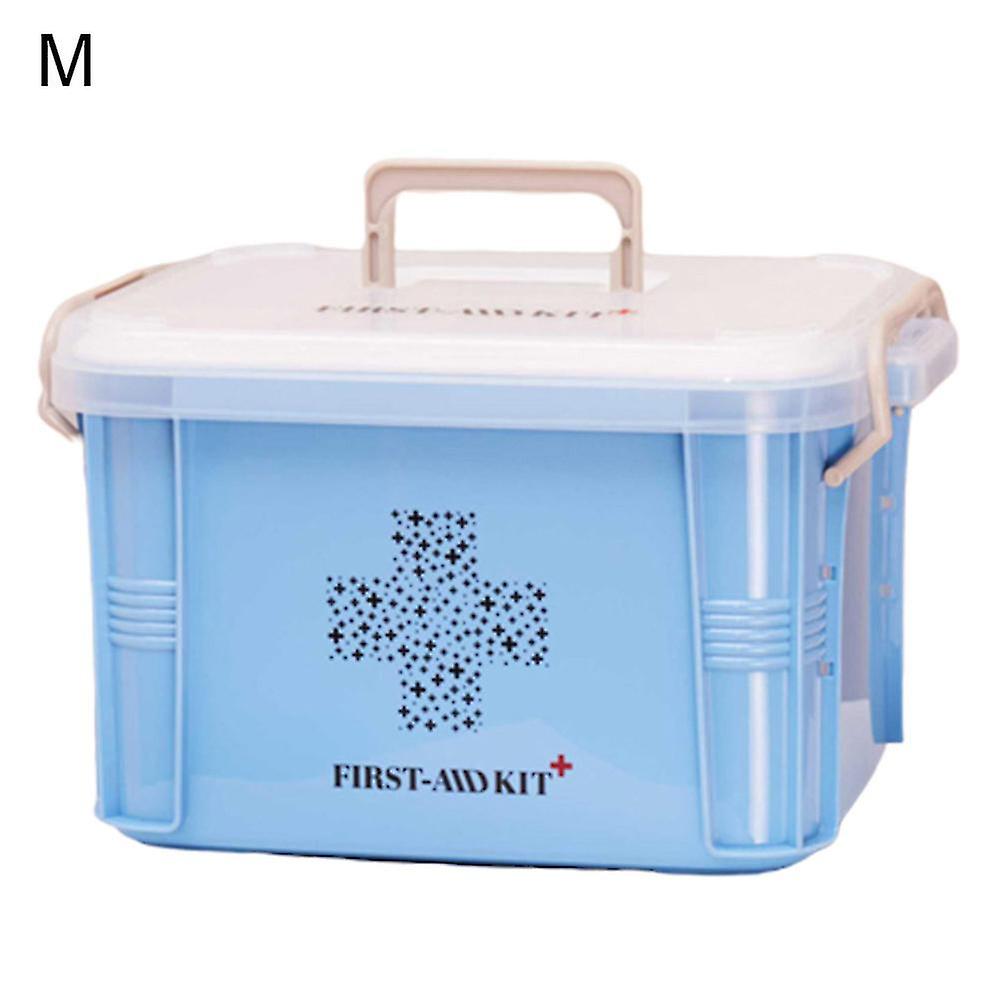 Erste-Hilfe-Notfall-Kit mit großer Kapazität Medizinbox Container Lagerung Organizer
