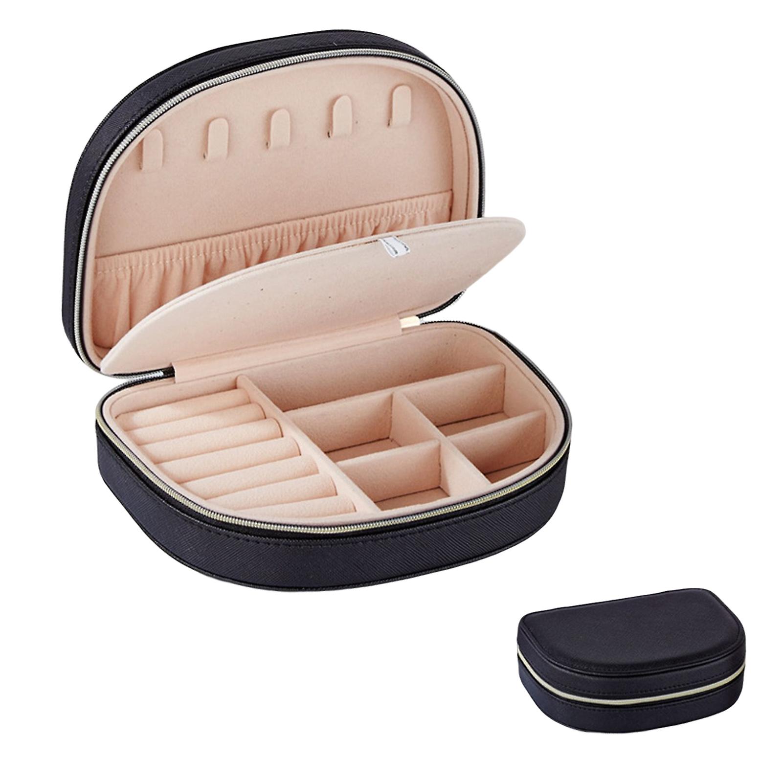 Double Layer Polka Dot Makeup Bag Easy To Clean And Carry Polyester Makeup Bag For Daily Or Travel Storage Of Cosmetics