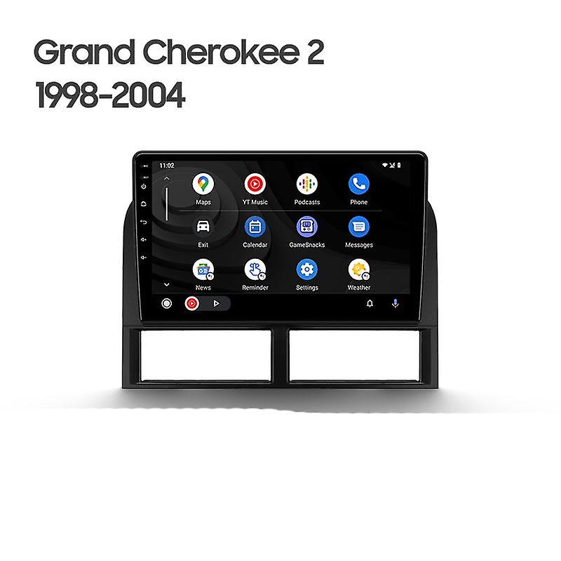 Wireless Carplay Android Auto Car Radio For Jeep Grand Cherokee II WJ 1998 -2004 Multimedia GPS WIFI