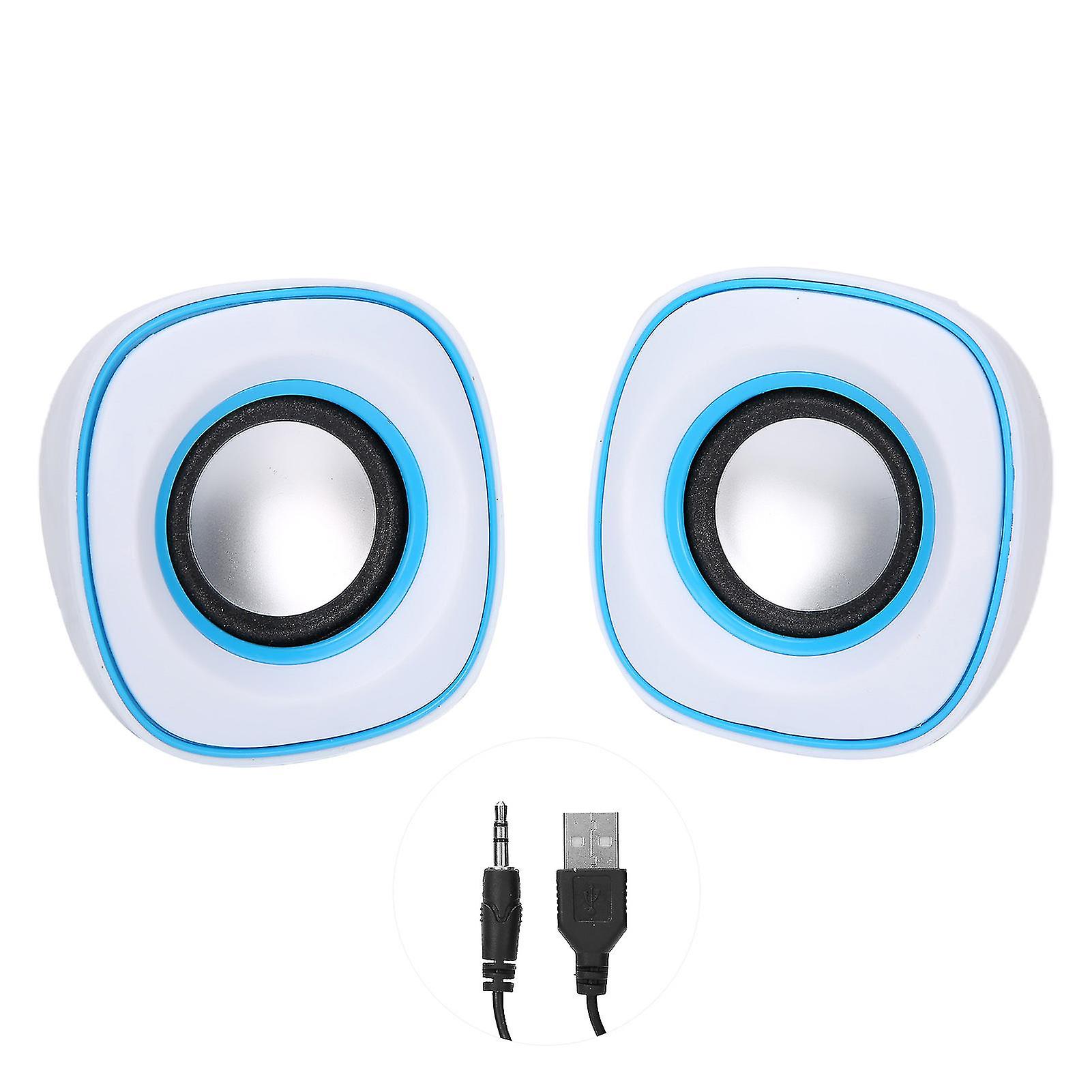 Ultimate Desk Companion, USB Powered Mini Speaker with Volume Control for Seamless Multimedia Sound