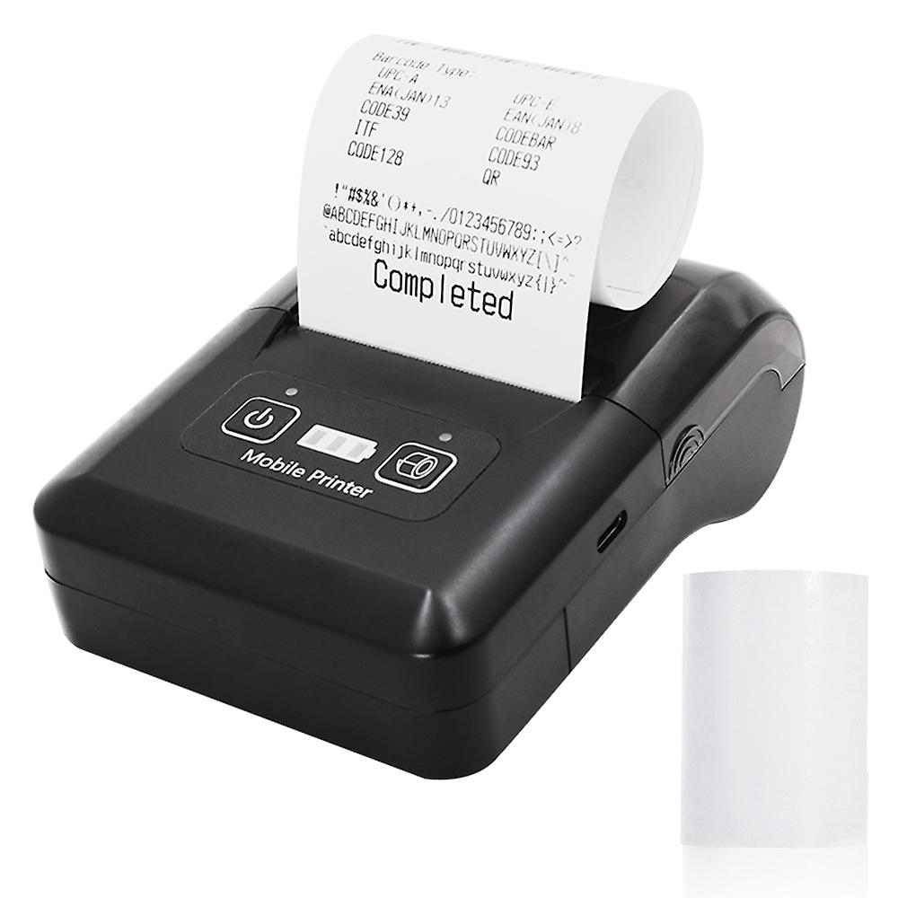 BISOFICE Portable Mini 58mm Thermal Printer 2 inch Wireless BT+USB Receipt Bill Ticket Printer with