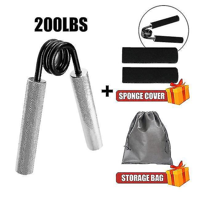 Hand Exercisers 100lbs-300lbs Fitness Heavy Grips Wrist Rehabilitation Developer Carpal Expander 200lbs