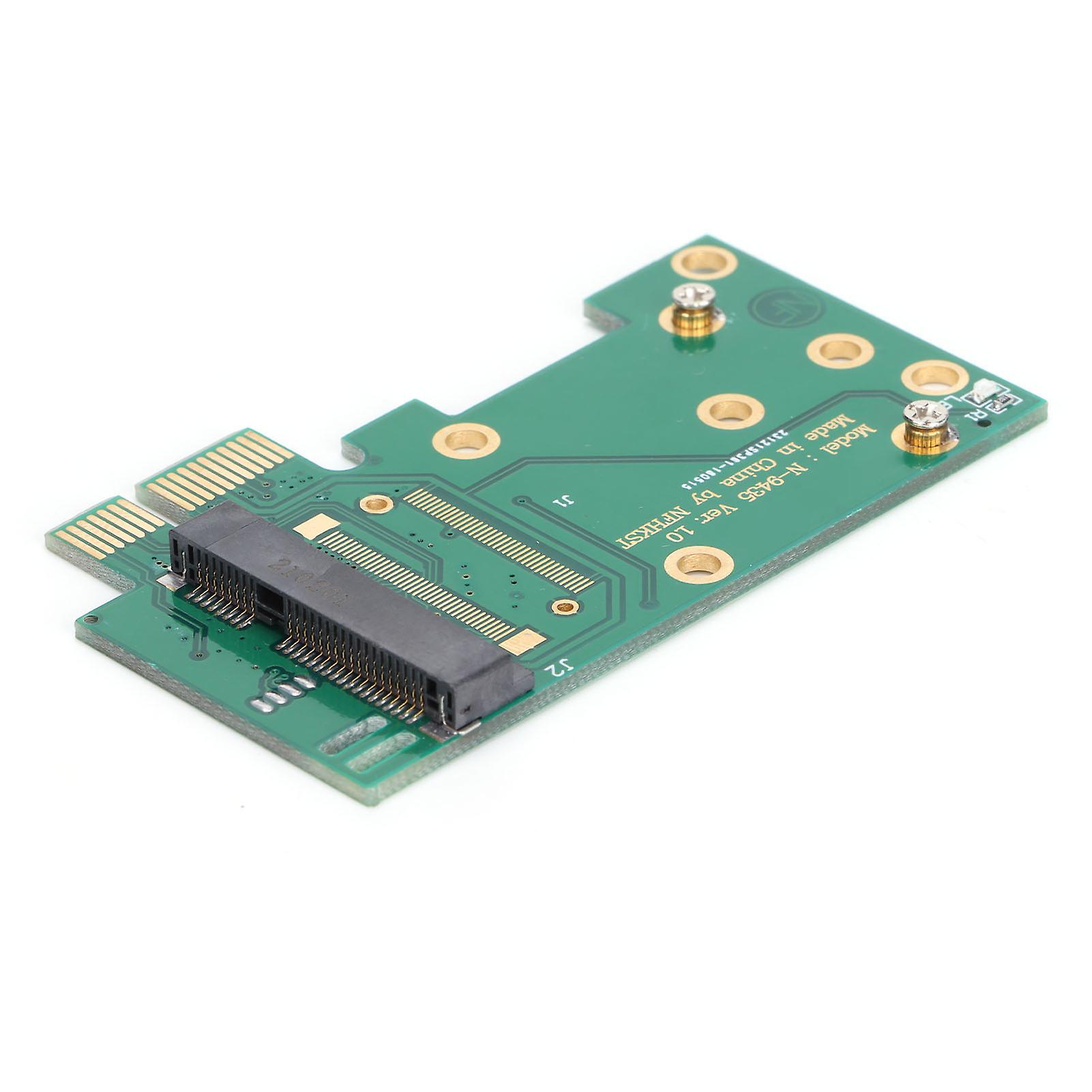 Transfer Card MINI PCIE to PCIe X1 Riser for WiFi Network Card Information Conversion