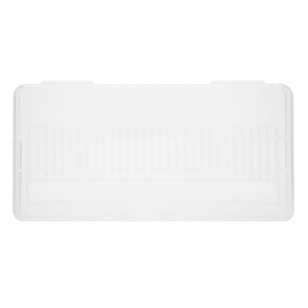 30 Holes Storage Box Manicure Drill Bits Container Holder Display Case Organizer