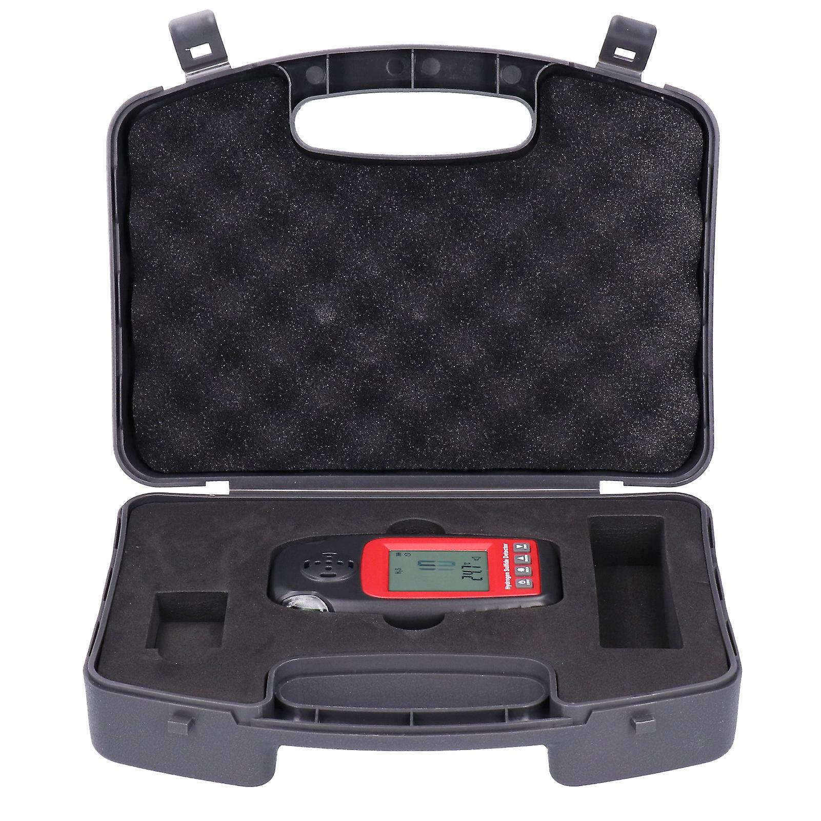 WT8822 Hydrogen Sulfide Detector Portable H2S Leakage Monitor with Sound Light Alarm