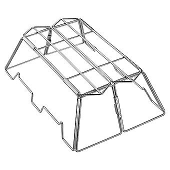 Folding Camping Grill Portable Campfire Cooking Stand