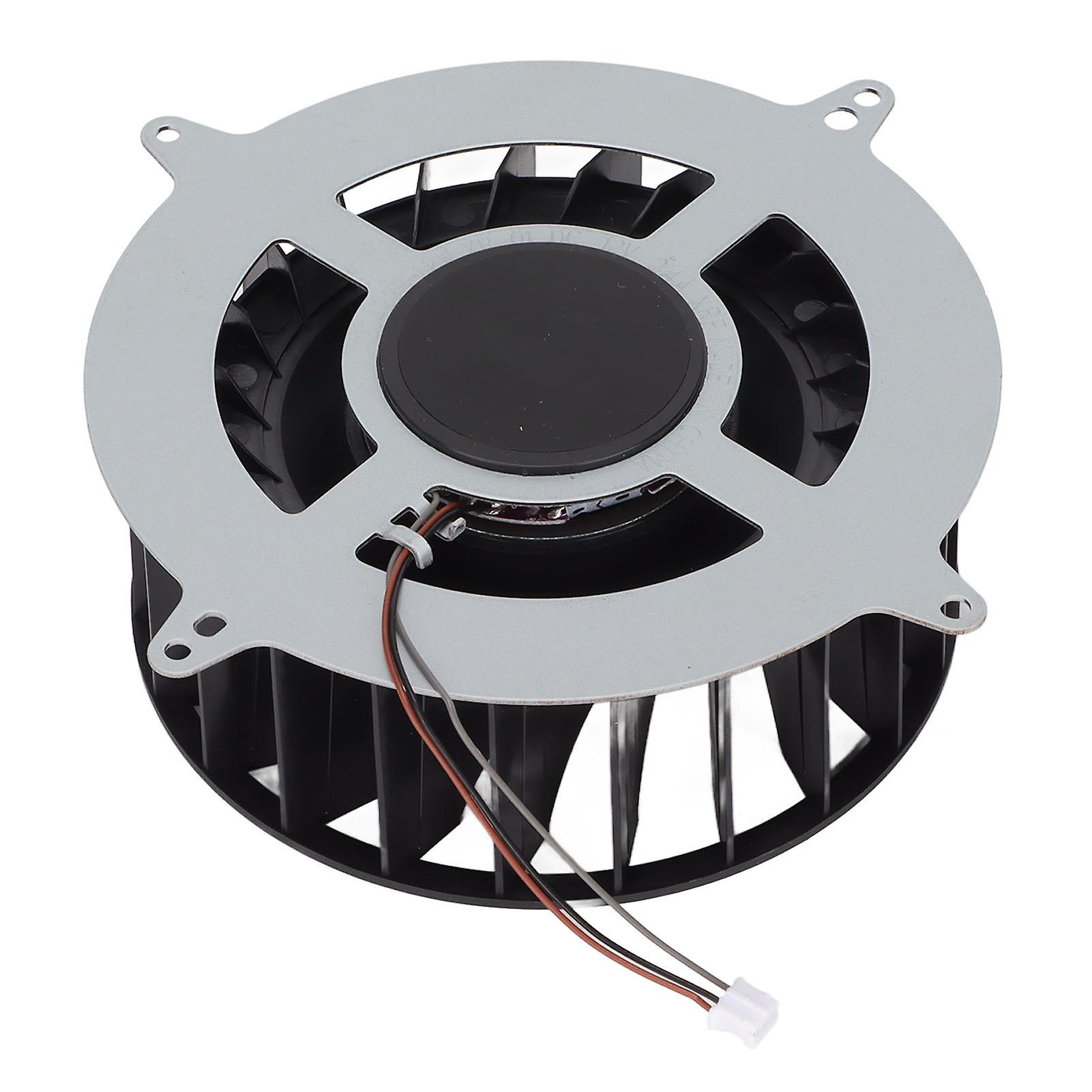 Computer Cooling Fan Replacement DC 12V/2.4A 23 Leaves 3 Pin Stable CPU Cooling Fan for PS5