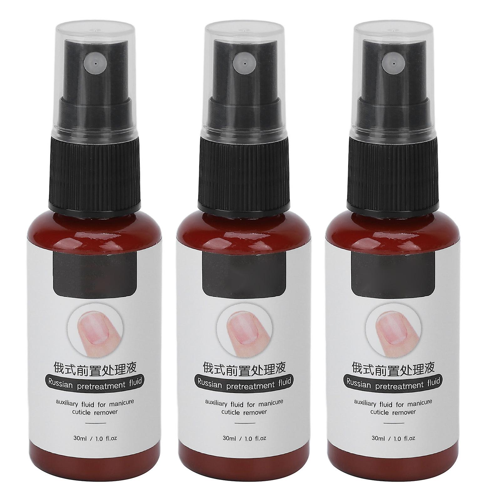 3 Pack Cuticle Softener, 30ml, Removes Dead Skin, Manicure and Pedicure Tool for Home and Salon