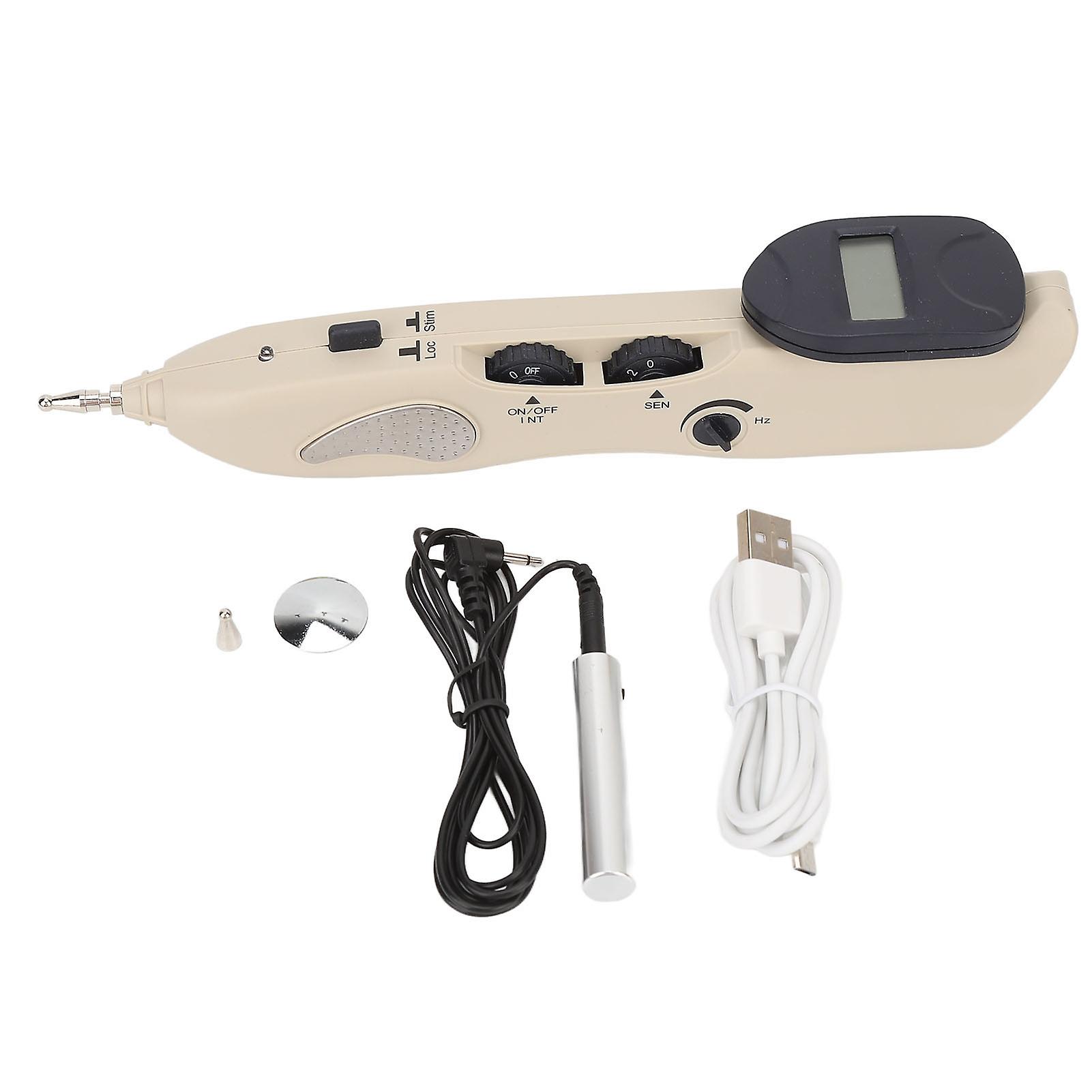 Meridians Massage Pen Electric Adjustable Pulse Acupuncture Pen