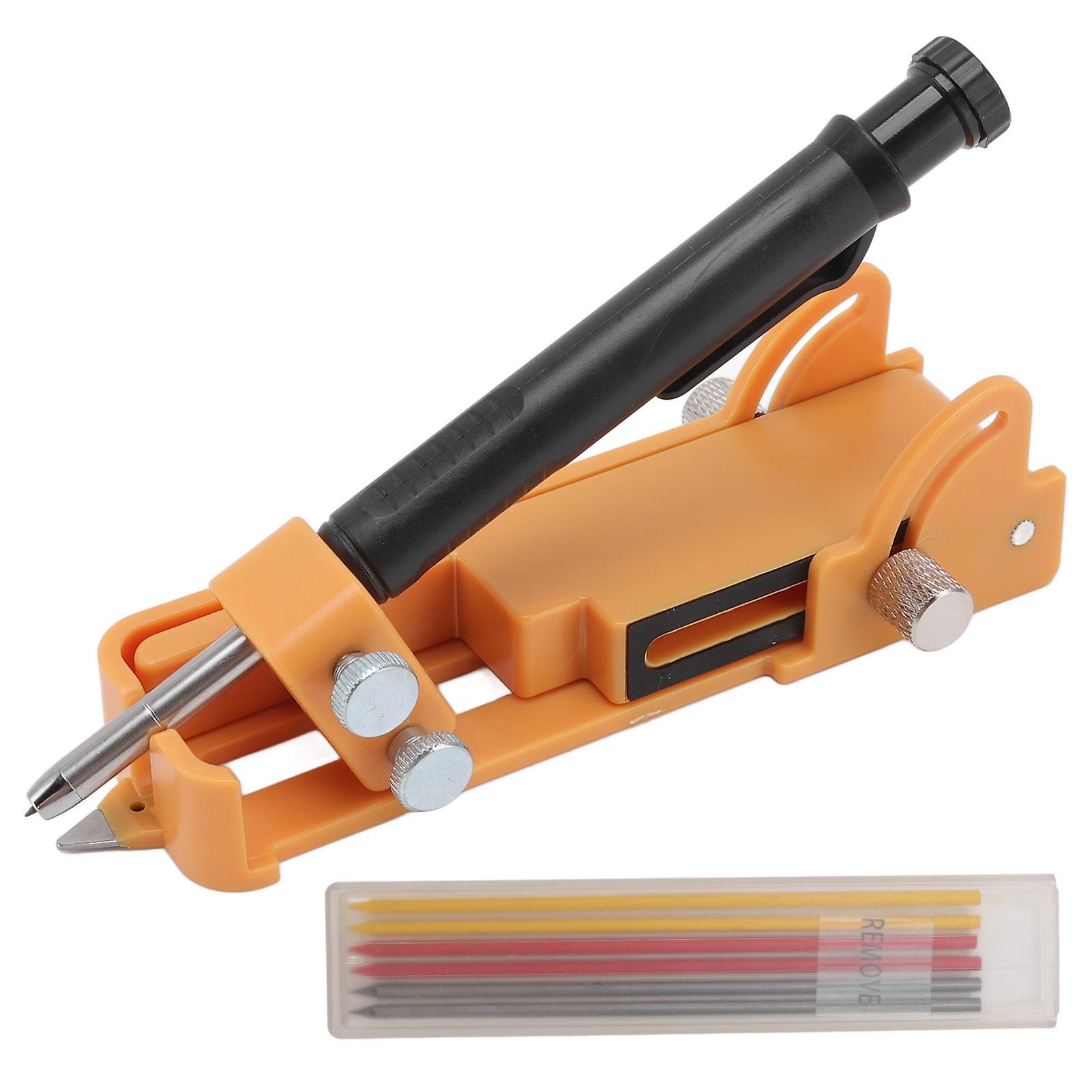 Versatile Aluminum Alloy Marking Tool for Woodworking and Construction