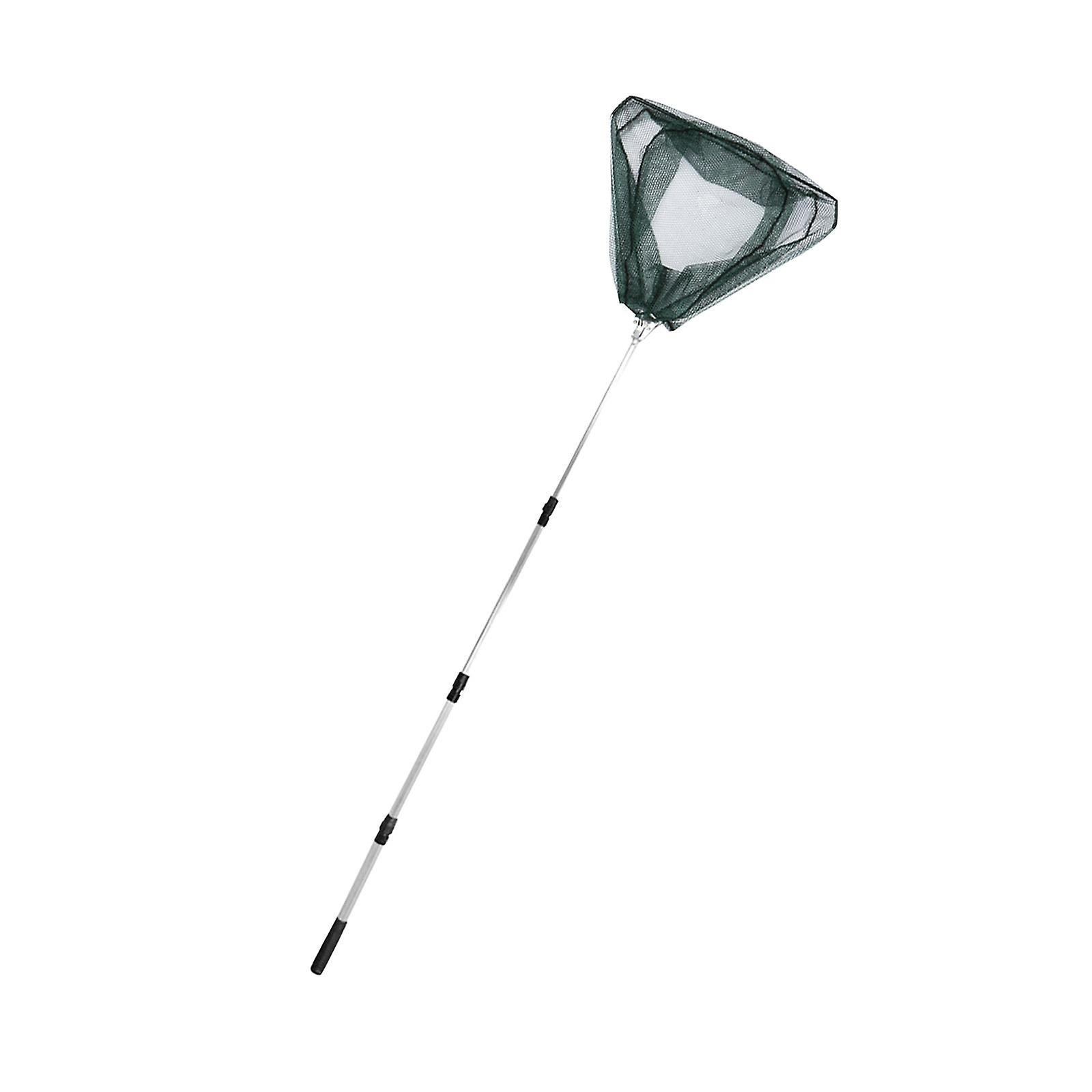 Fish Releasing Net Fish Catching Net Extendable Durable Mesh Fish Landing Net Fishing Net for Boat Kayak Saltwater Freshwater