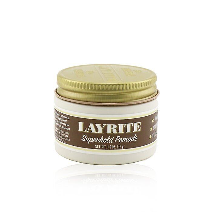 Layrite Superhold Pomade (high Hold, Medium Shine, Water Soluble) 42g/1.5oz