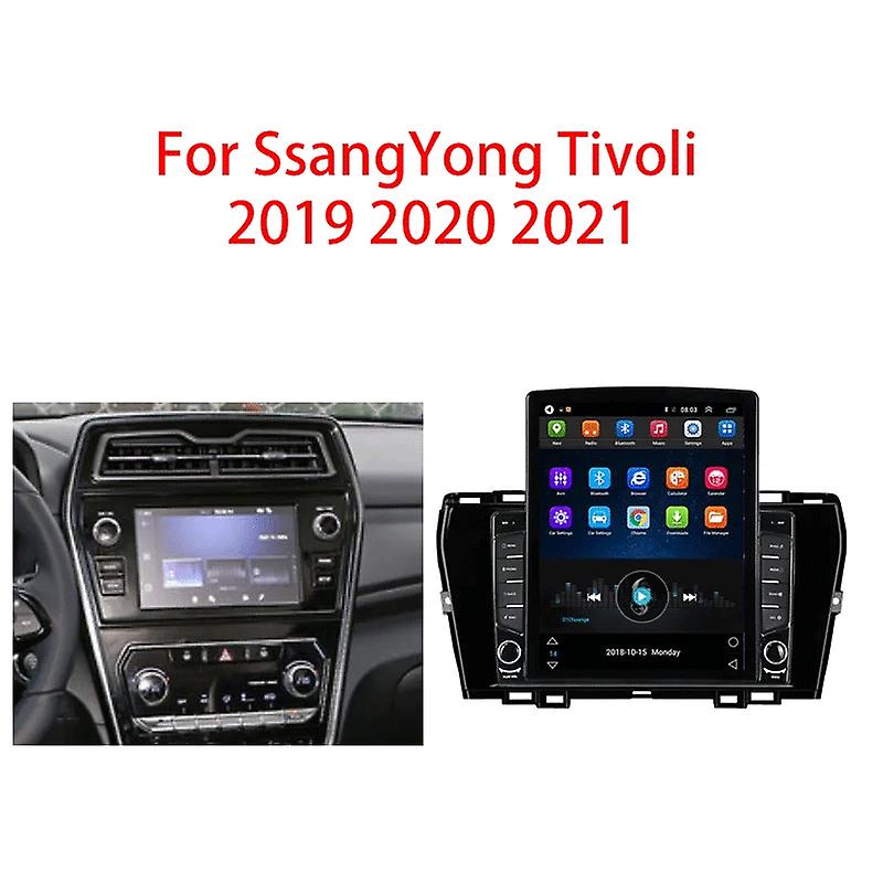 For SsangYong Tivoli 2019 2020 2021 Tesla Type Android Car Radio Multimedia Video Player Navigation
