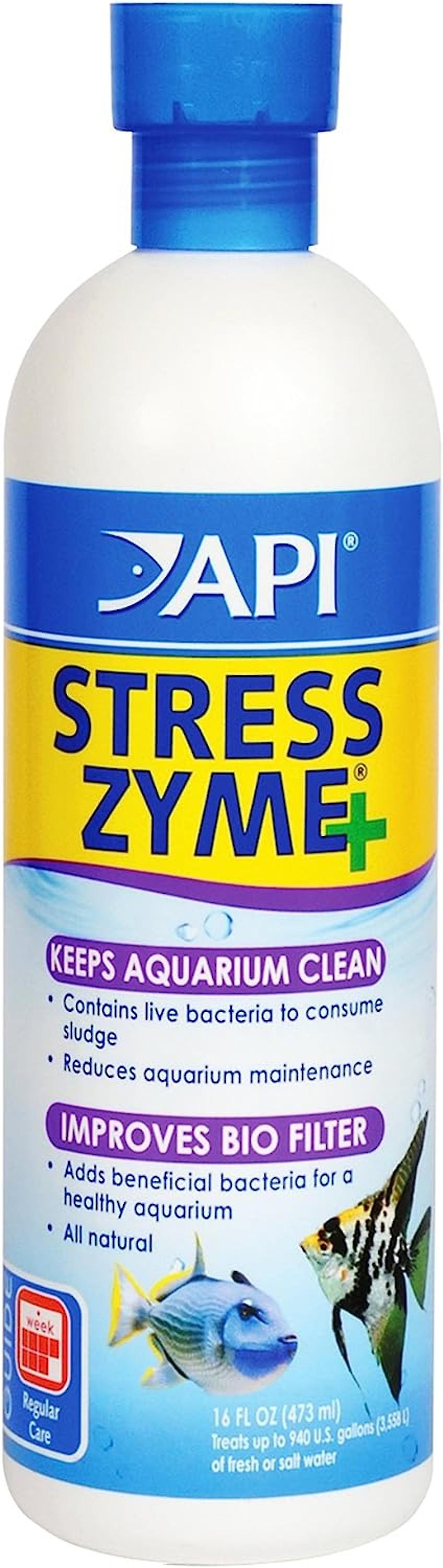 API Stress Zyme Aquarium Treatement Water Remedy 473ml