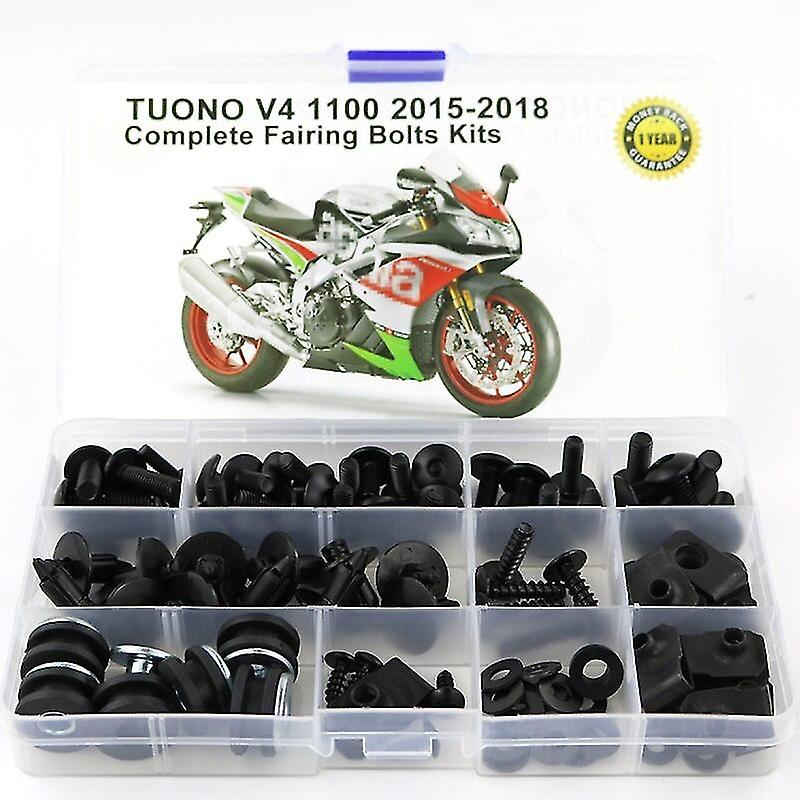 Fit For Aprilia Tuono V4 1100 2015 2016 2017 2018 Motorcycle Cowling Complete Full Fairing Bolts Kit