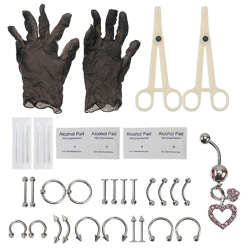 1set Body Piercing Rings