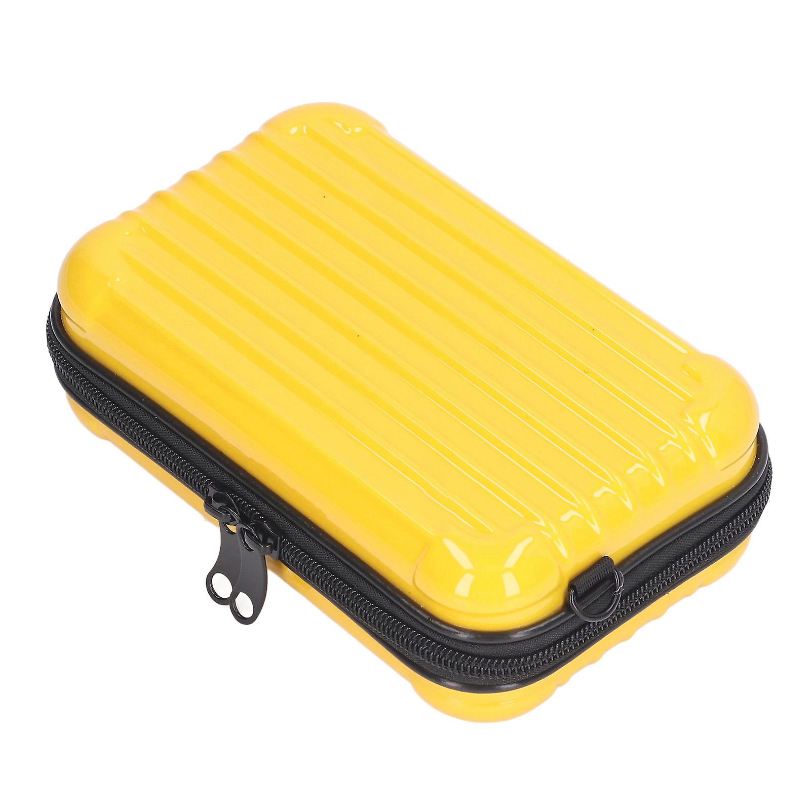 Camera Carrying Case Portable Hard Shell Storge Bag Travel Small Camera Bag for Insta360 X3 Yellow 