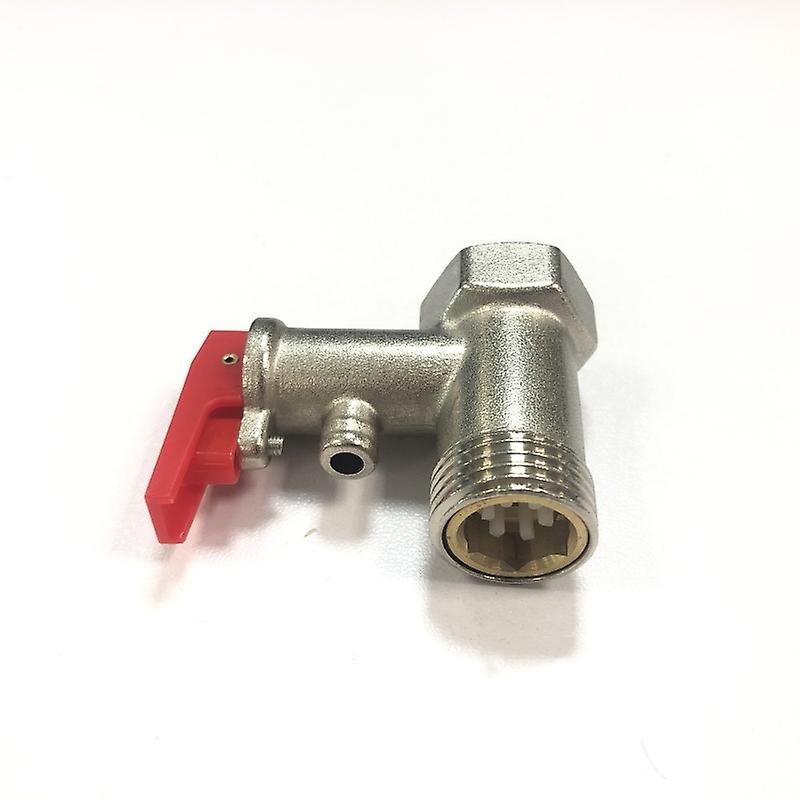 INF verstelbare messing overdrukklep voor boiler