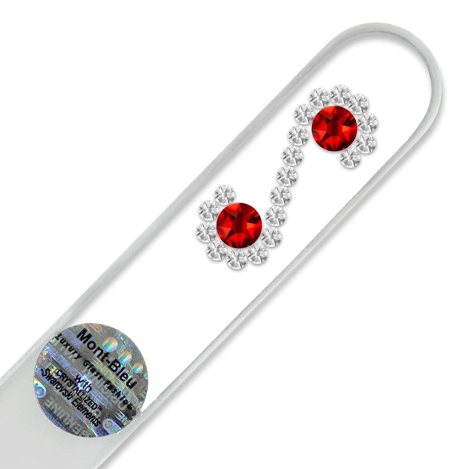 Mont Bleu Infinity Crystal Nail File LE-14 - Indian Siam - Crystal