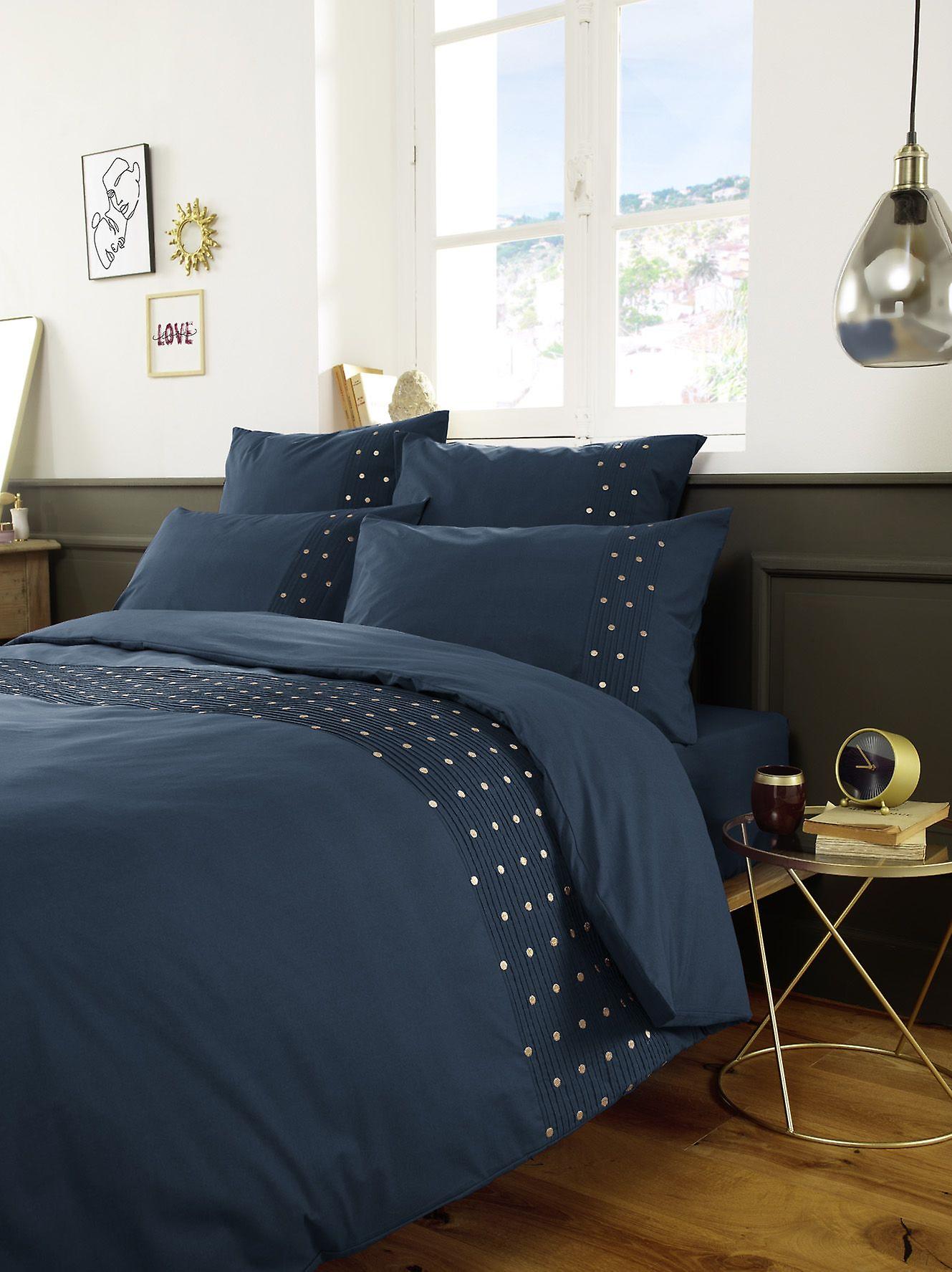 羽绒被套 200 x 200 厘米 AGATHE 黑莓