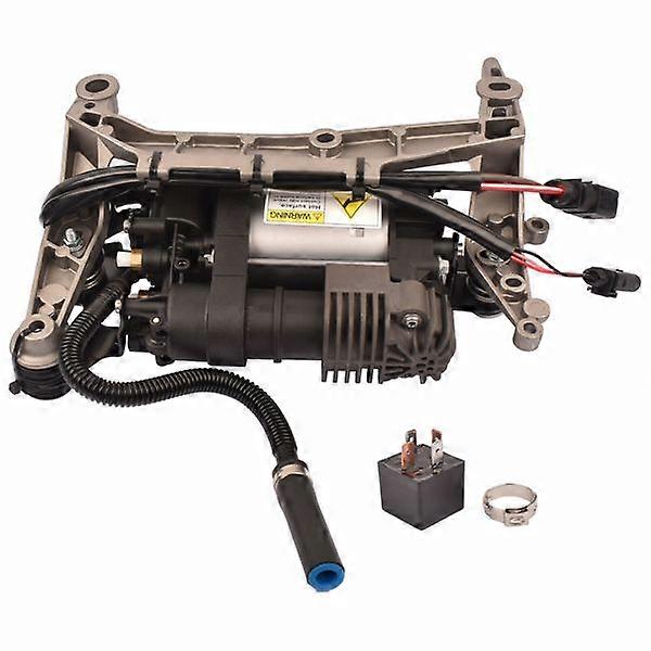 Air Suspension Compressor Pump w/Relay For Porsche Cayenne 958/92A 2011~2018 NO.924162