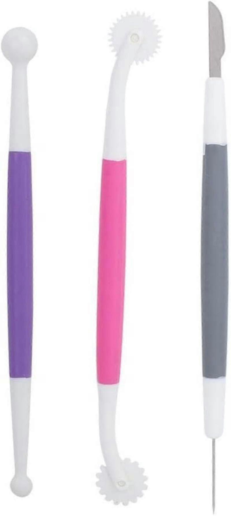 Food Safe And Durable Diy Cake Carving Pen Baking Tools 3 Pieces(4-d-1)