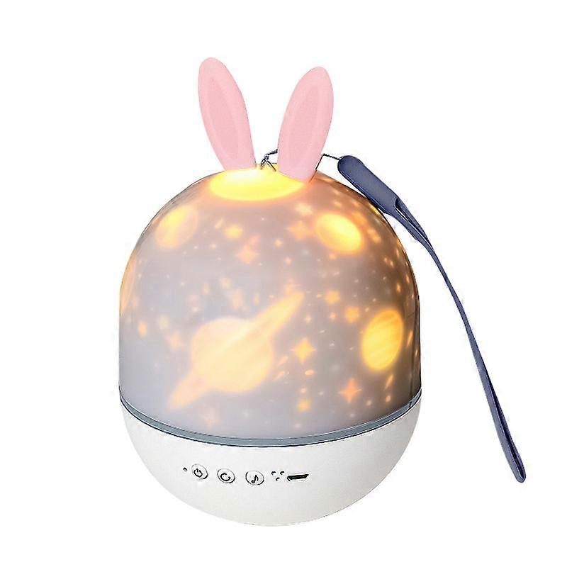 Star Projector Remote Control Led Rotating Ambient Night Light Children's Gift 360 Rotatable Led Music Night Light