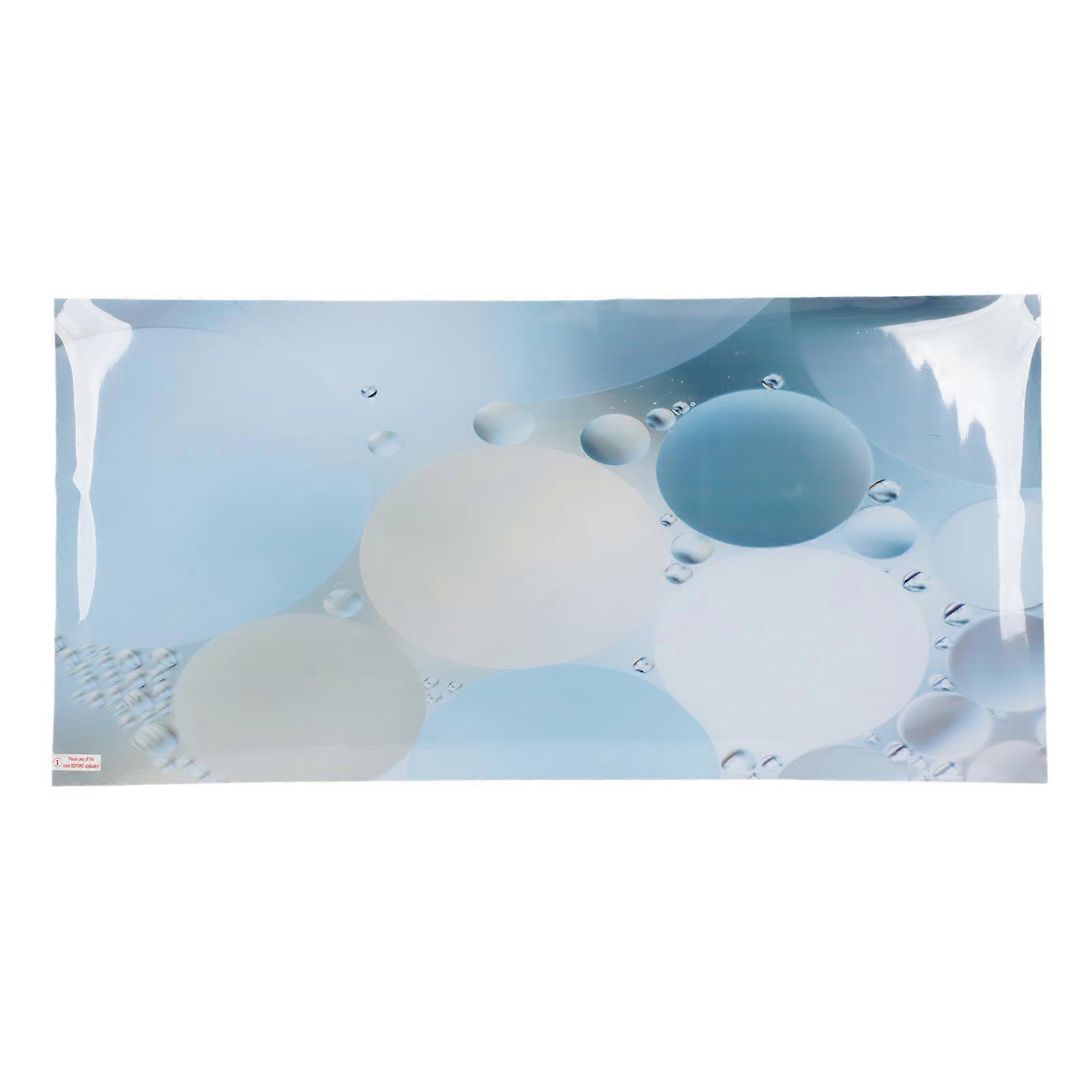 Aquarium Background Decoration Self Adhesive 3D Effect Fish Tank Backdrop Sticker61x30cm