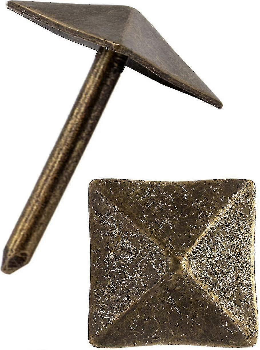 40 X 12mm X 12mm Aged Bronze Ss Decorative Studs