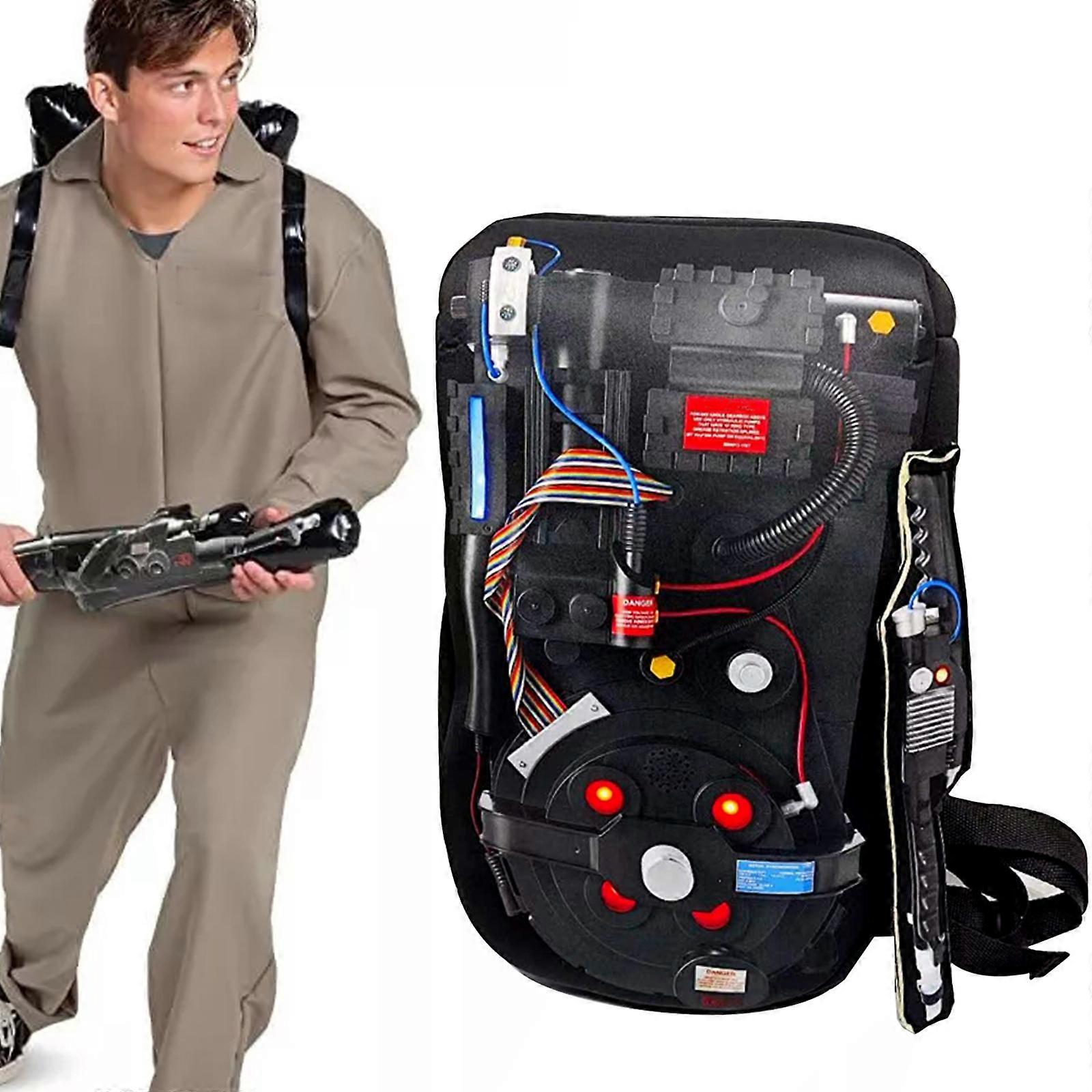 Ghostbusters Kostüm für Erwachsene, Deluxe Ghostbusters Jumpsuit für Männer, Ghostbusters Proton Pack Hot
