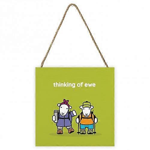 Herdy Thinking Of Ewe Plaque