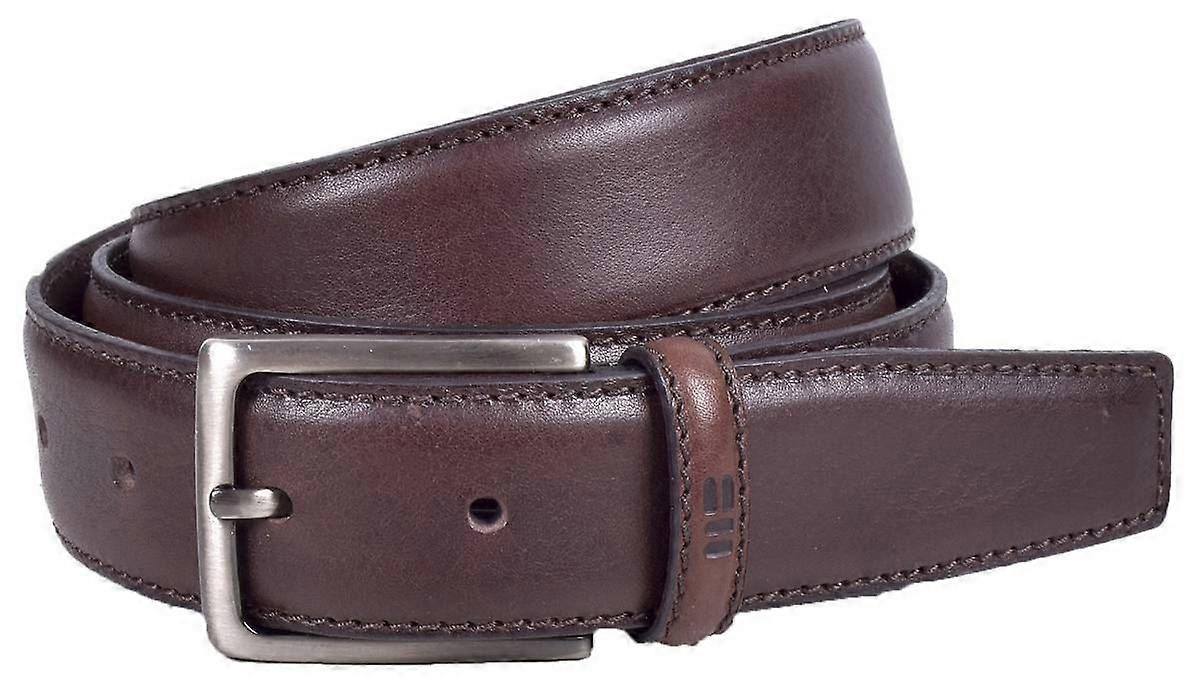 Miguel Bellido Classic Smooth Leather Belt - Brown
