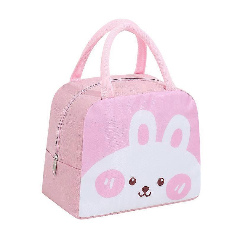 Practical Portable Lunch Bag Cartoon Student Lunch Box Handheld