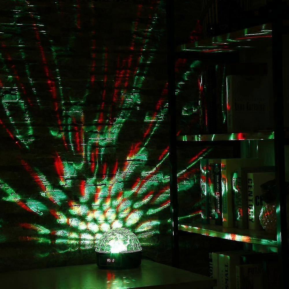 6 colors led crystal magic ball effect light disco dj stage party