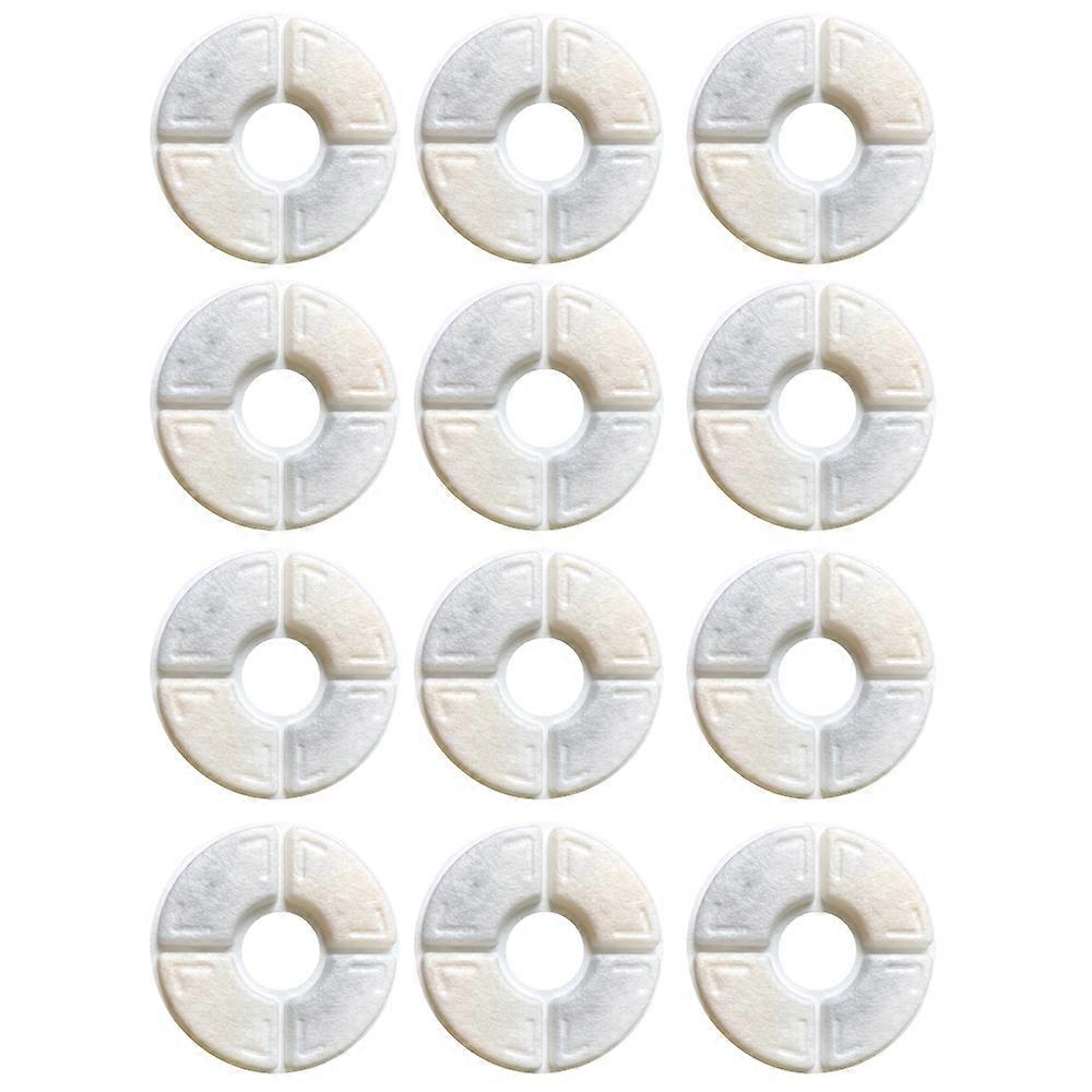 12pcs διανομέας νερού γατών κατοικίδιων ζώων διανομέας νερού φίλτρου ενεργού άνθρακα