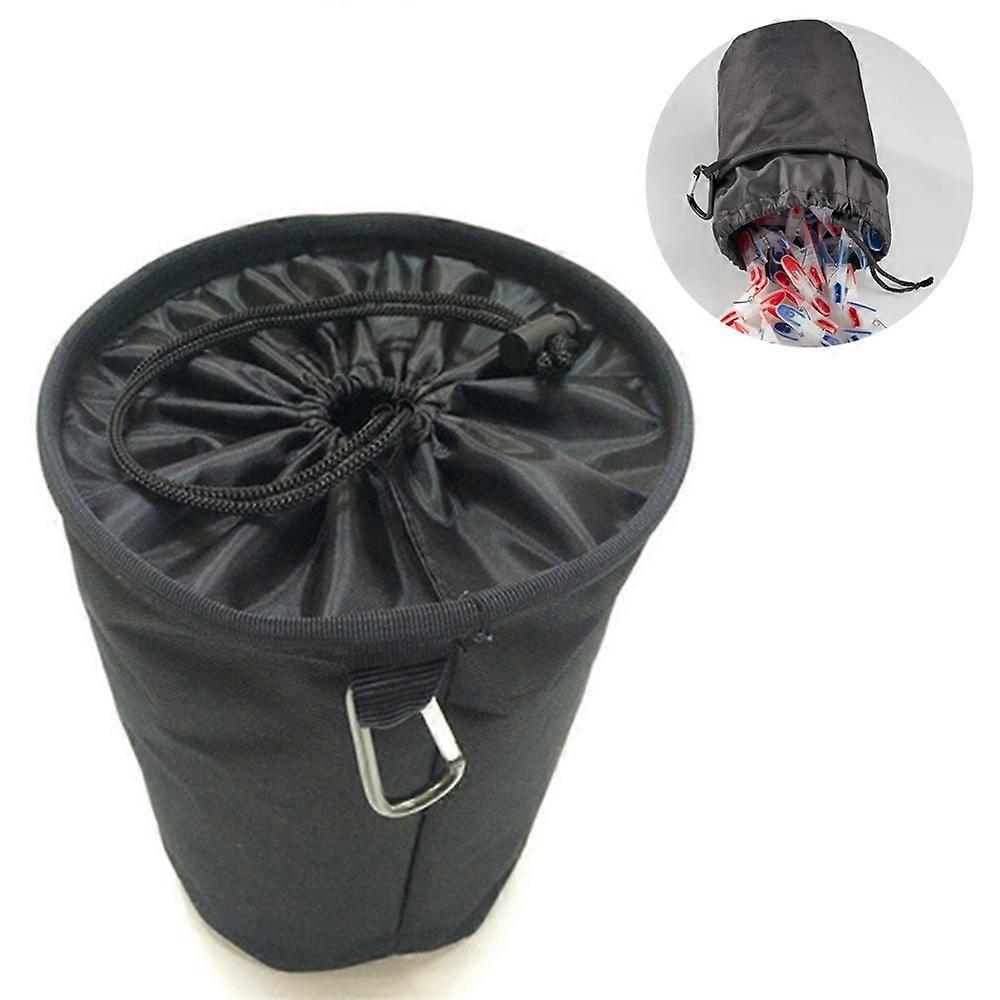 Clothes Peg Bag for Hanging, Waterproof Peg Bag Hanger Clips Keeps Pegs Clean an