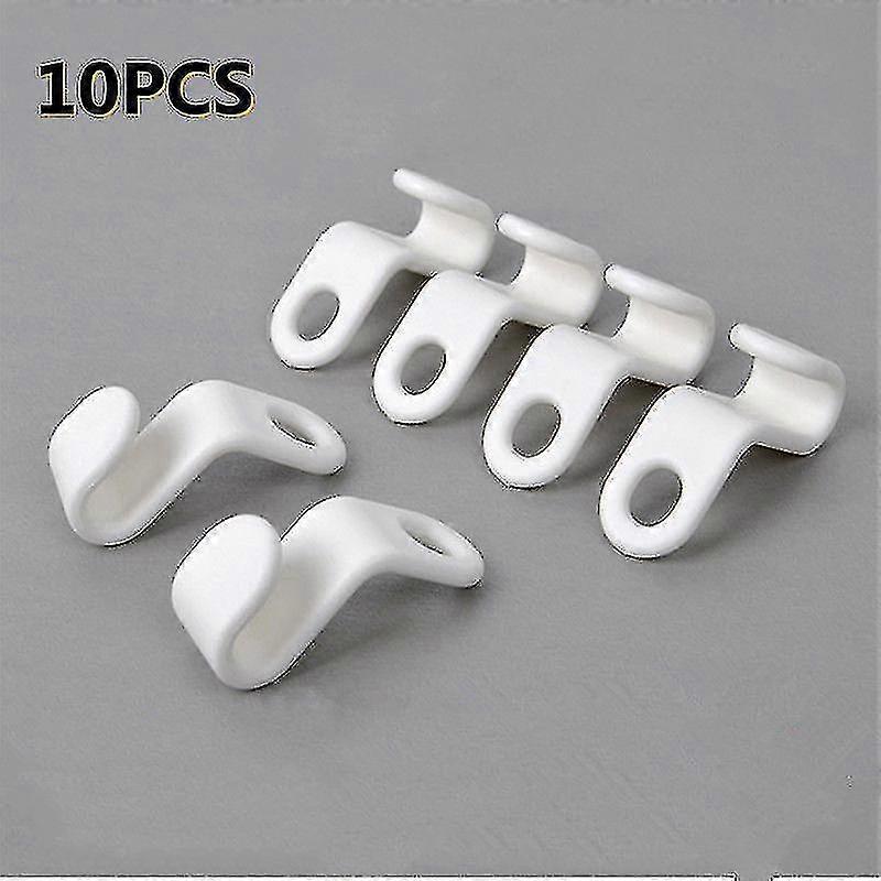 10 Pcs Stackable Clothes Hanger Connecting Hook Multifunctional Stackable Clothes Hook Household Wardrobe Storage Space Hanging Clothes Hanger