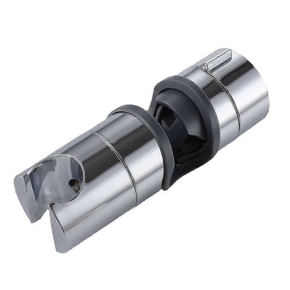 Replaceable Handheld Shower Holder, Shower Head Holder, 18-25mm Diameter Adjustable, Chrome Abs