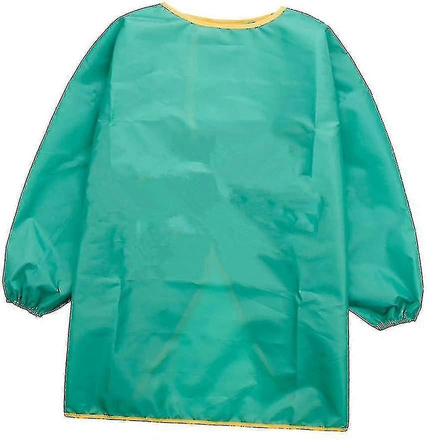 Detská maľba Smock, detská zástera, bib modrá, S