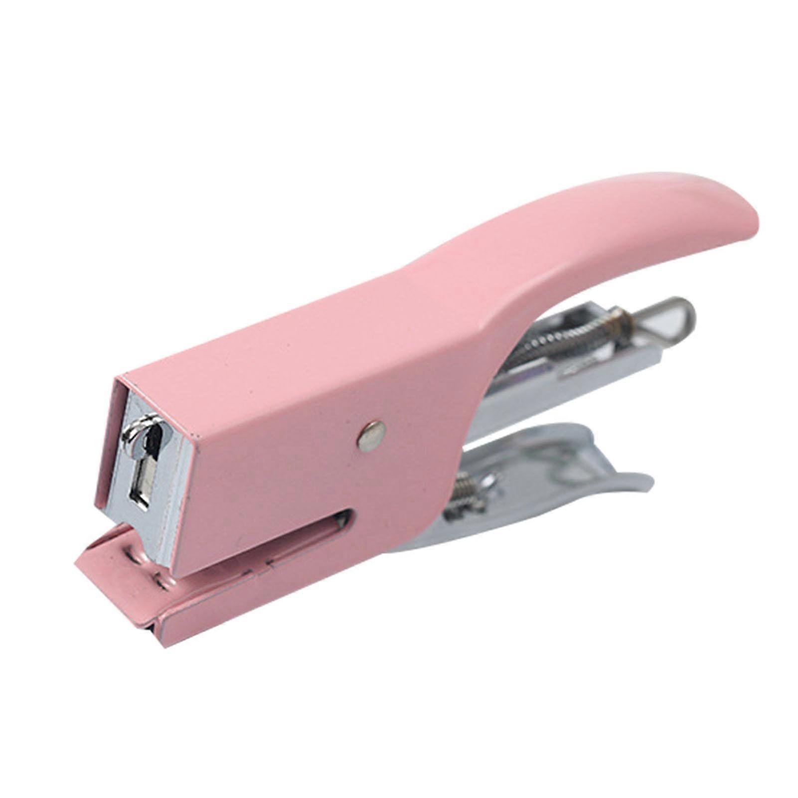 Handheld Stapler 10 to 16 Sheet Capacity Soft Grip Strong Iron Stapler for Office Commercial Home