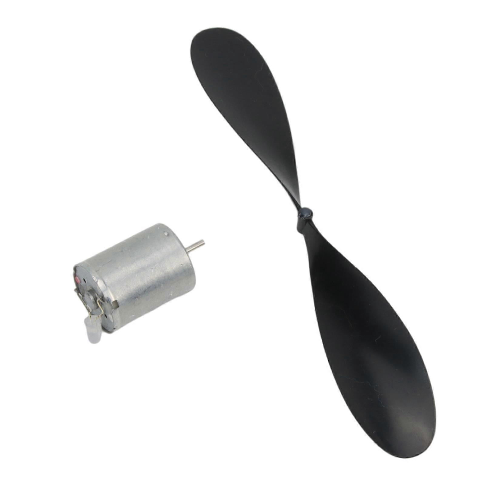 Micro Wind Generator Turbines Power With Bulb Teaching Model Kit Diy