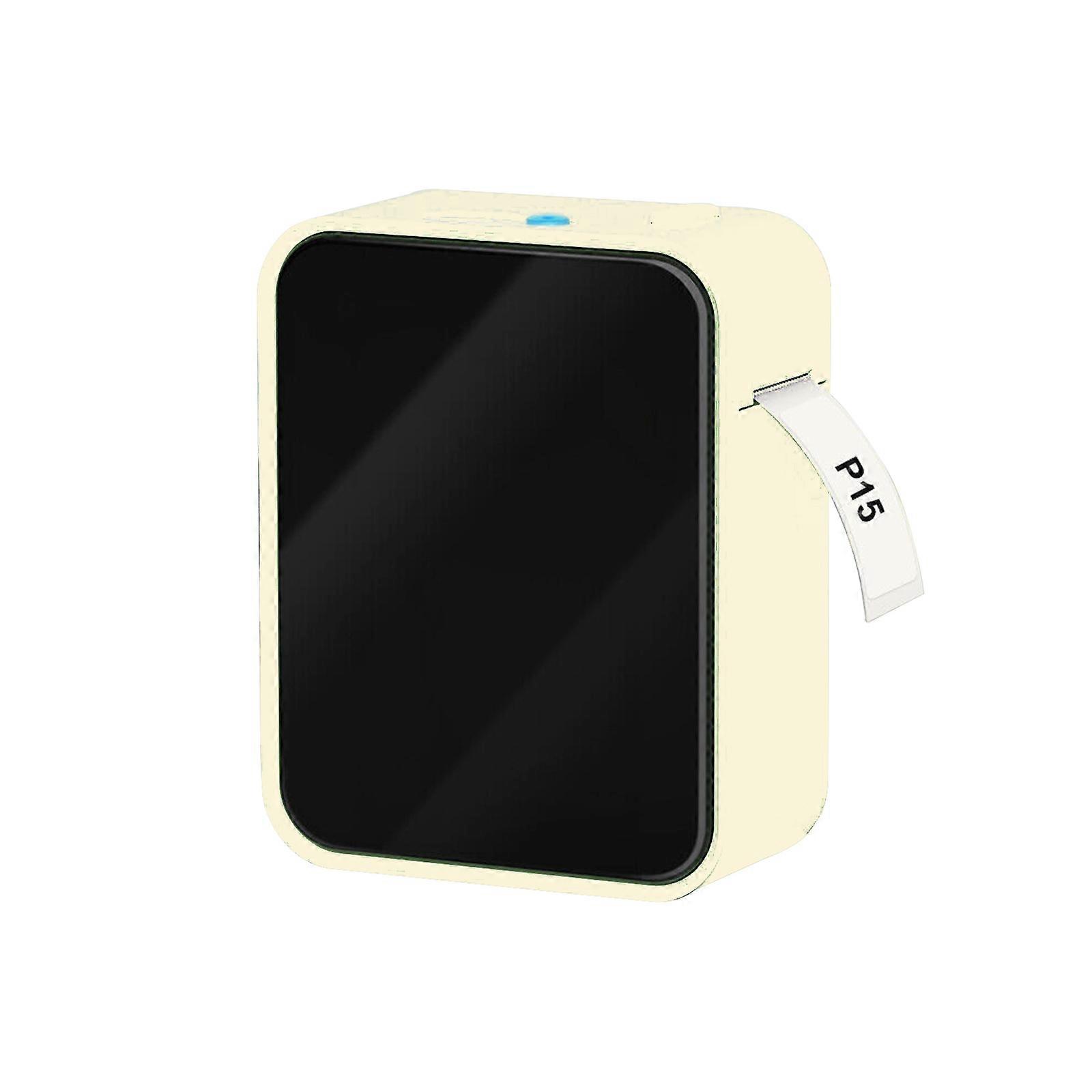 P15 Mini Bluetooth Thermal Label Printer - Portable, Inkless, Multi-Language Support