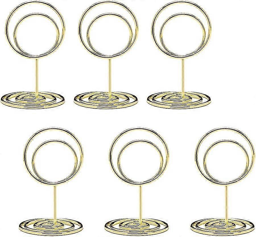 20pcs Mini Place Card Holders, Cute Table Number Holders, Small Size Table Card Holder Table Picture