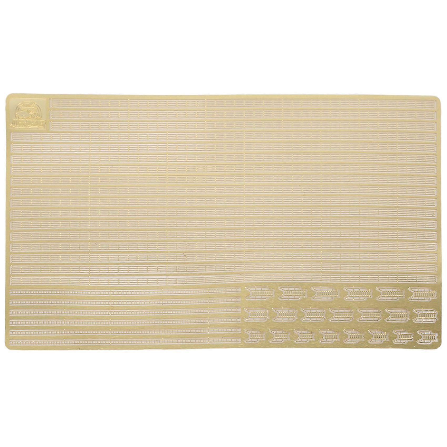 Corrimano e scala in PE fotoinciso per modello di nave 1/700 CYPE005 Scala universale per ringhiera in PE Escalato