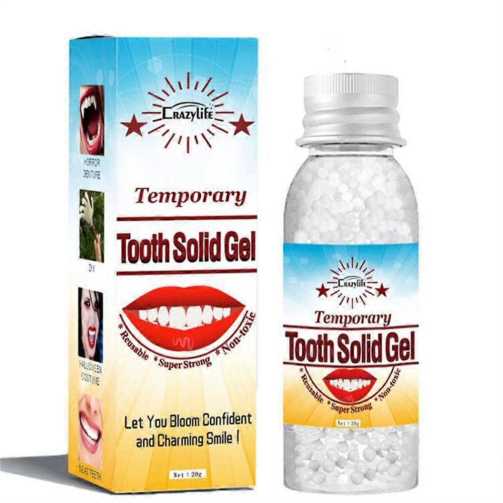 Moldable False Teeth Temporary Tooth Gap Repair Broken Teeth Filling Solid Glue