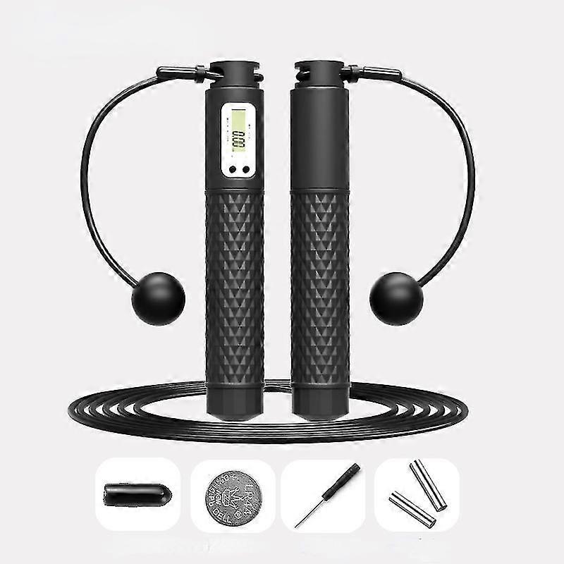 Jump Rope With Counter, Cordless Weighted Skipping Jump Rope For Fitness Exercise, Ropeless Jump Rope With Cordless Ball