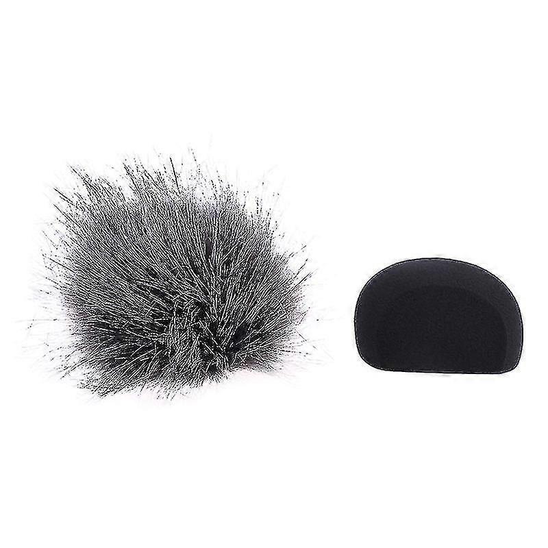 Foam Mic Wind Cover Furry Windscreen Muff For Zoom H5 H6 Recorder Microphone C